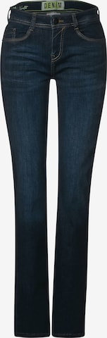 STREET ONE Boot cut Jeans in Blue: front