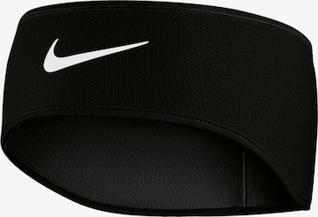 NIKE Sportowa opaska na czoło w kolorze czarny