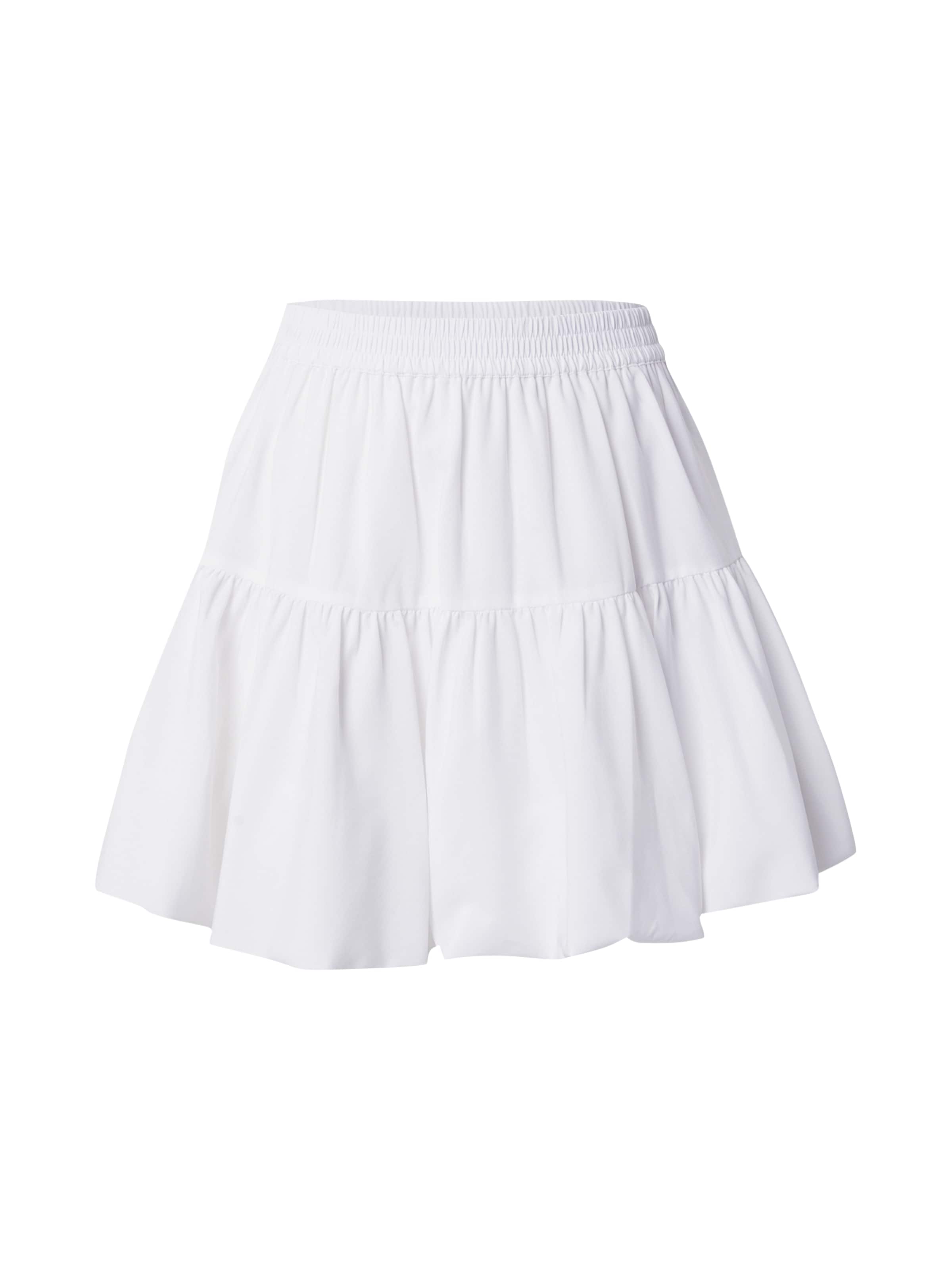PIECES - Falda 'PCDEMMIE' en blanco: frente