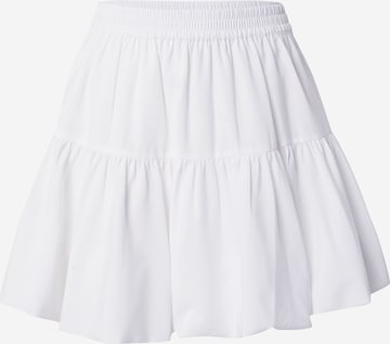 Gonna 'PCDEMMIE' di PIECES in bianco: frontale