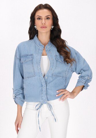 faina Tussenjas 'Fashion Look' in Blauw: voorkant