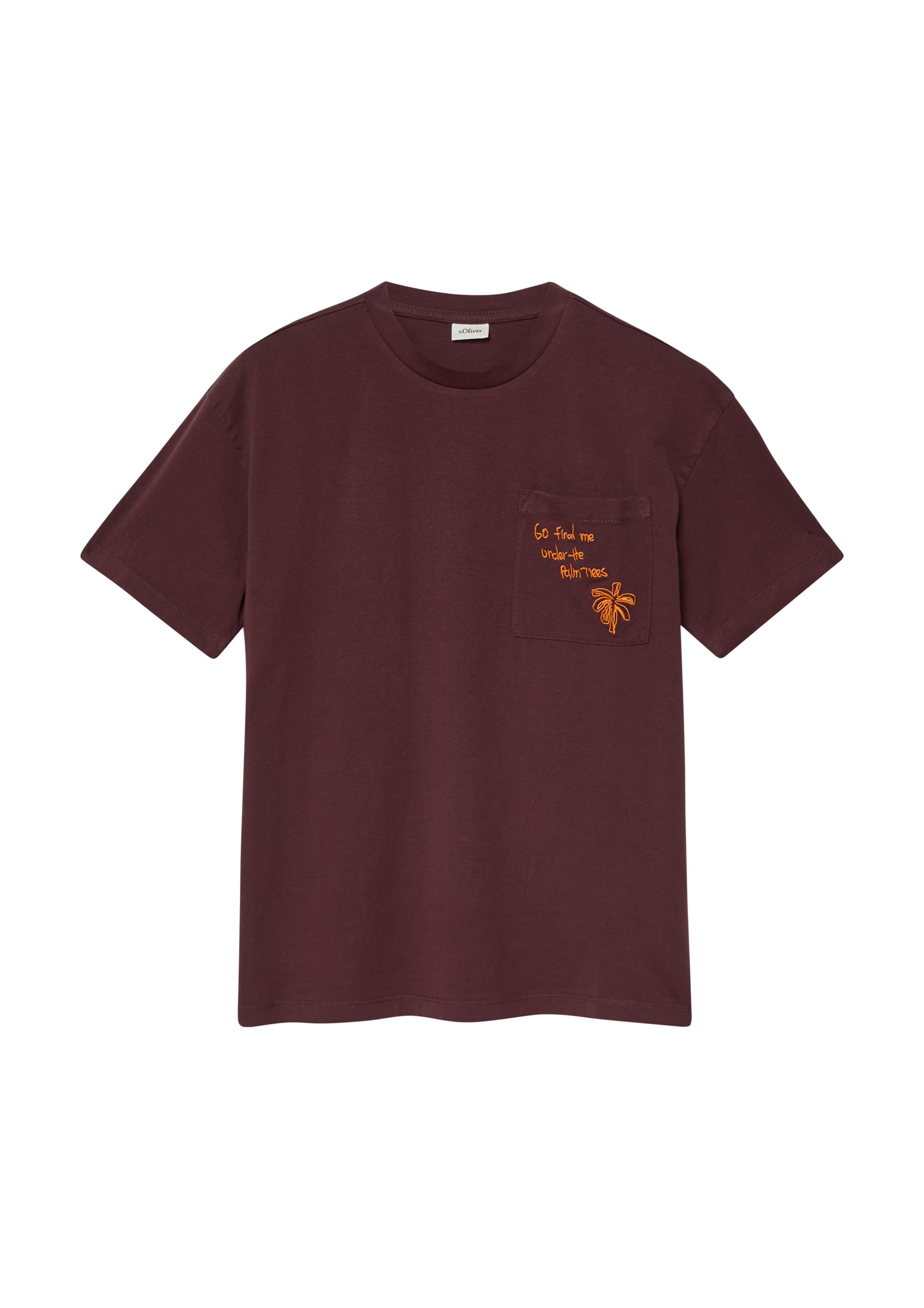 s.Oliver T-Shirt in Rot: Vorderseite