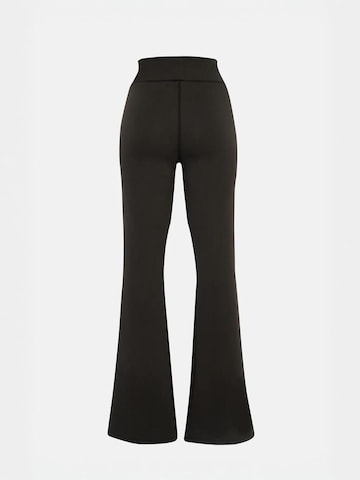 évasé Leggings 'Gamaschen' Hiccup en noir