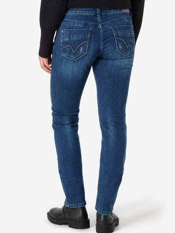 TIMEZONE Slimfit Jeans 'Tahila' in Blau