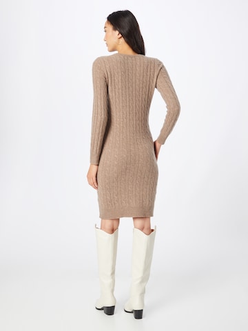 Lauren Ralph LaurenPletena haljina 'Druyet' - smeđa boja