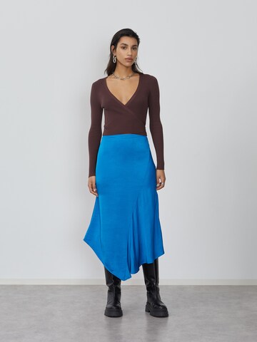 LeGer by Lena Gercke - Saia 'Lara' em azul