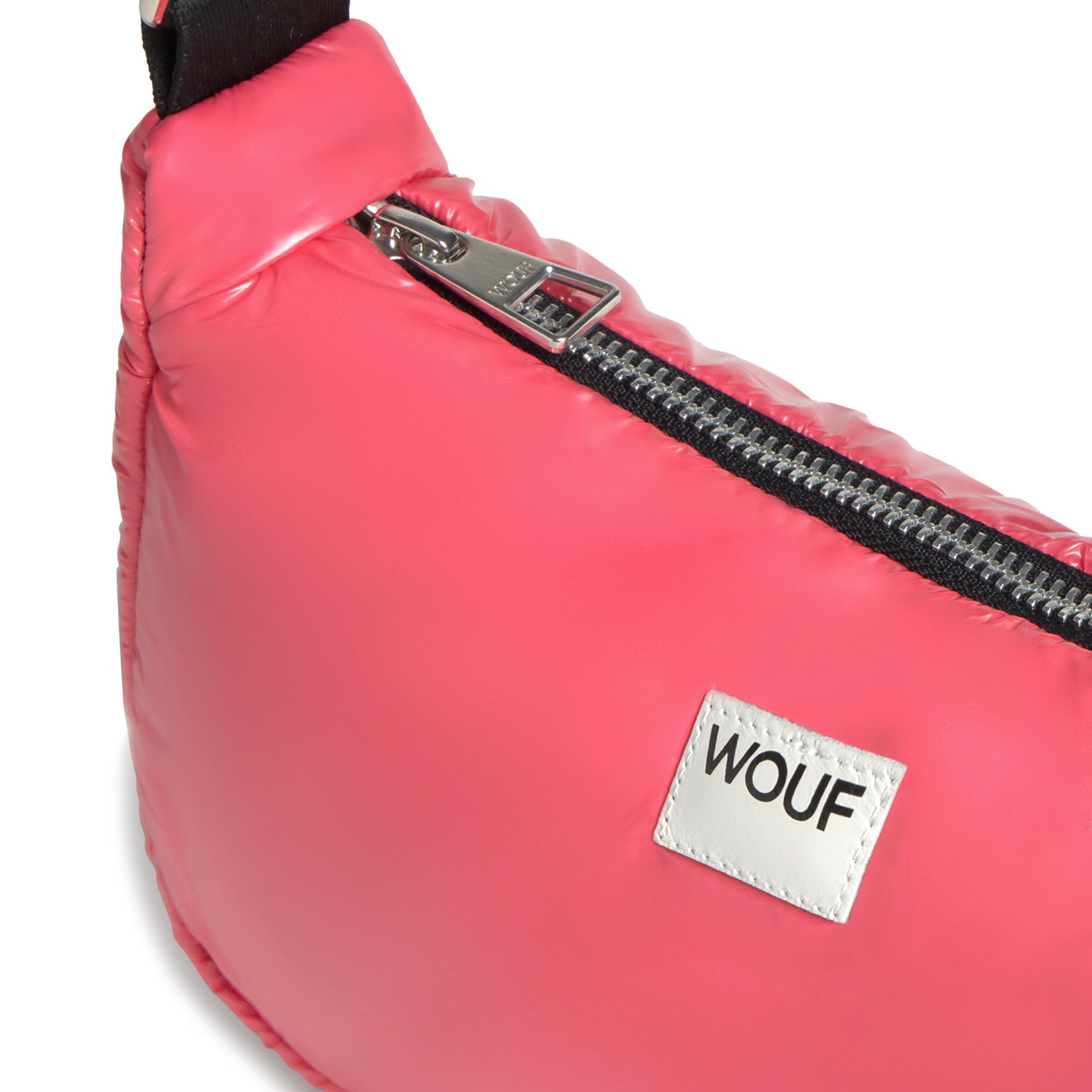 Sac bandoulière 'Glossy' Wouf en rose