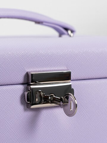 Friedrich23 Jewelry storage 'JOLIE Schmuckkästchen - Kreuznarben Optik' in Purple