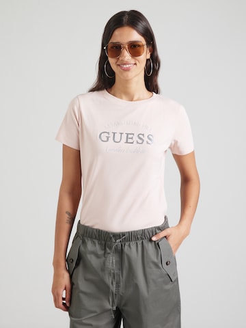 GUESS Funktionsbluse 'NINA' i pink: forside
