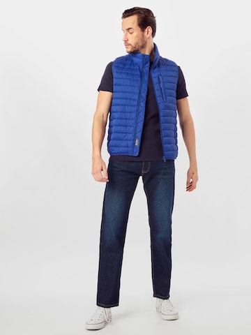 ESPRIT - Ajuste regular Chaleco 'RecThins' en azul