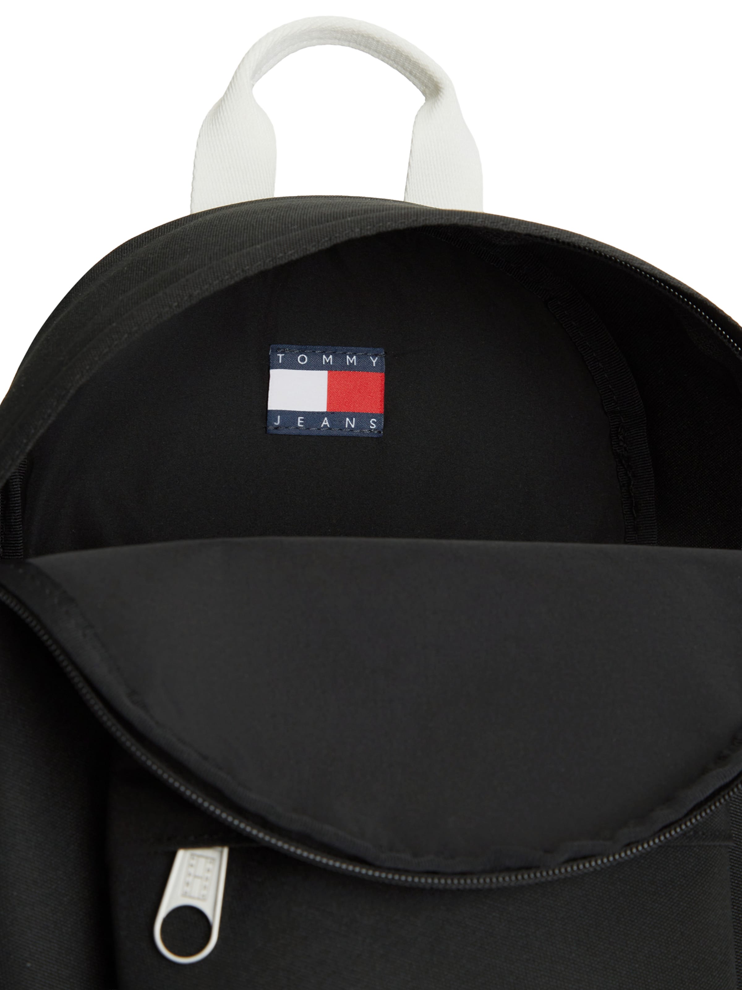 Tommy Jeans Rucksack 'ESS' in Schwarz