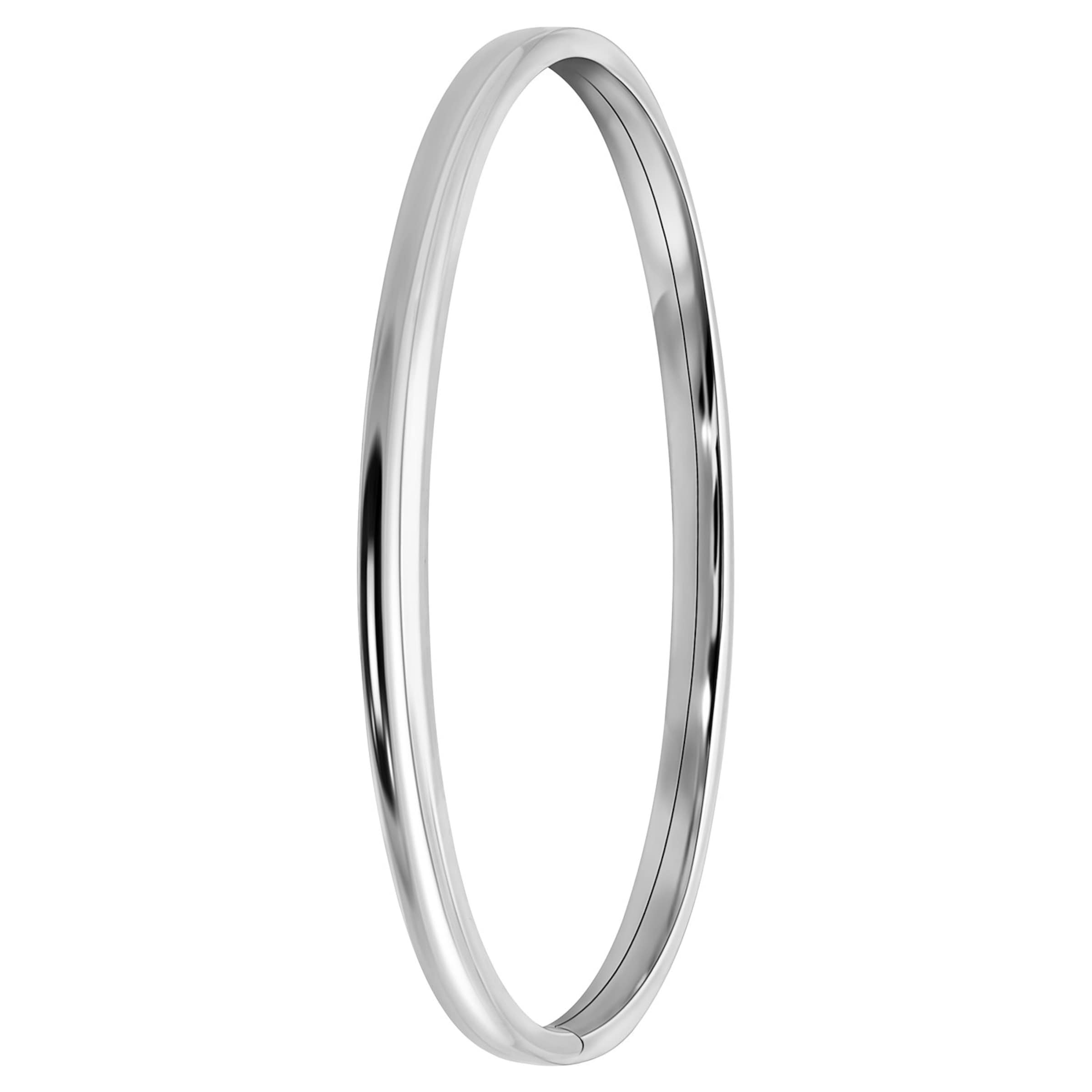 Lucardi Armband 'Minimalistisch' in Zilver: voorkant