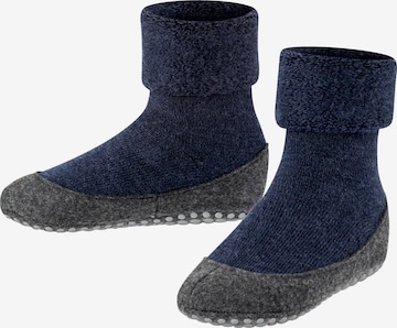 FALKE Socks 'Cosyshoe Teens' in Blue: front