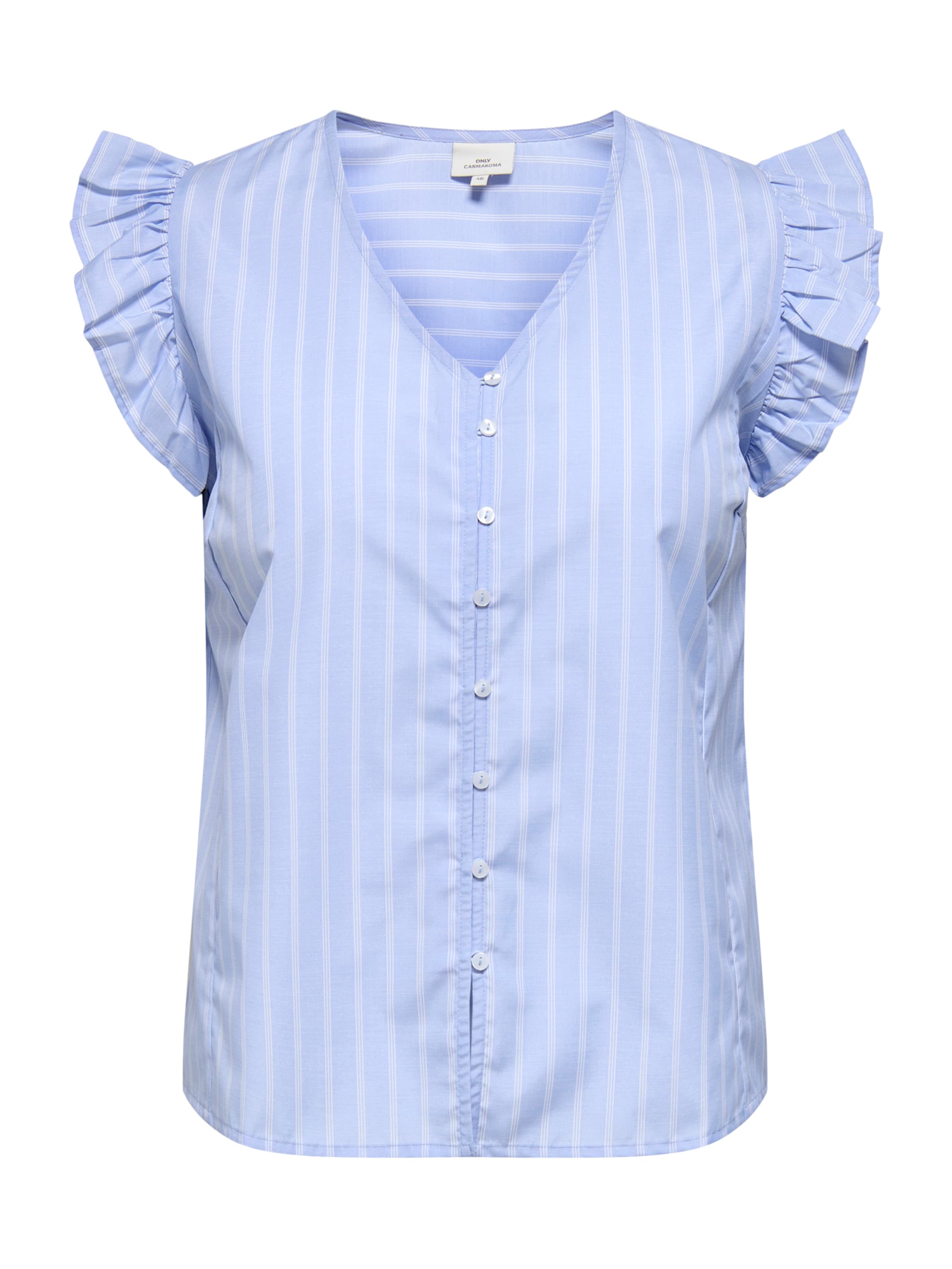 ONLY Carmakoma - Blusa 'CARTESSA' en azul: frente