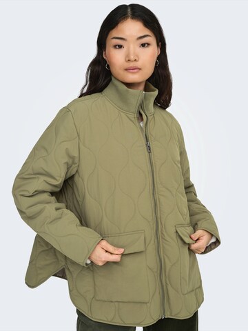 JDY Демисезонная куртка 'JDYRAYA' в Зеленый