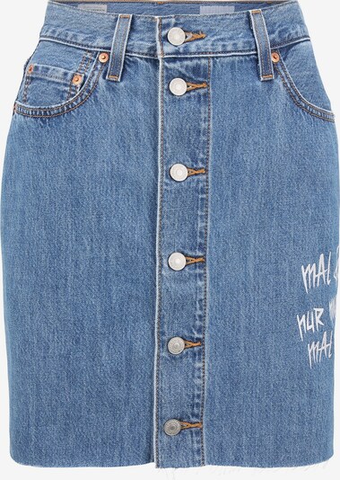 LEVI'S UPCYCLING Jeansrock Wavvyboi Design' in dunkelblau, Produktansicht