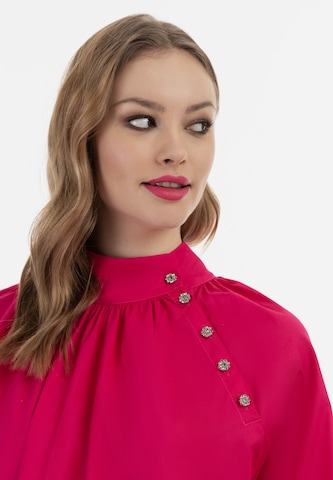 faina - Blusa em rosa