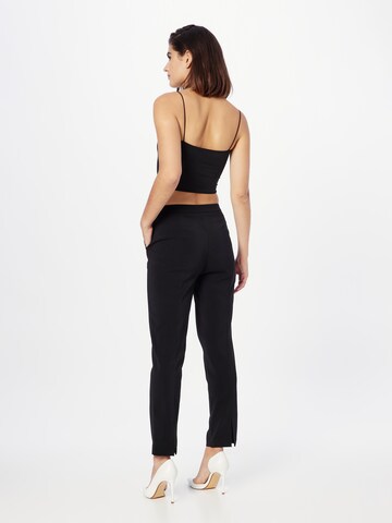 PATRIZIA PEPE Regular Trousers with creases in Black