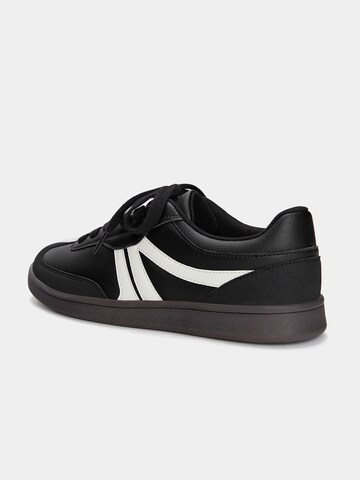 Pull&Bear Platform trainers in Black