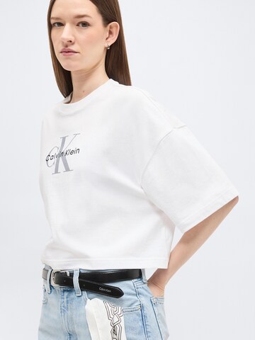 Calvin Klein Jeans Koszulka w kolorze biały