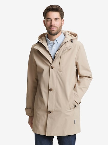 smėlio TOM TAILOR Demisezoninis paltas: priekis