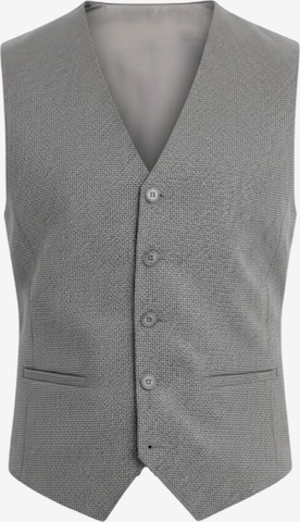 Ombre Vest in Grey: front