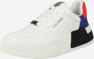 STEVE MADDEN Låg sneaker 'PARKS' i vit: framsida