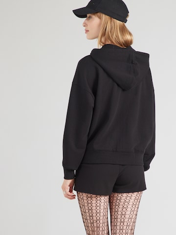 GUESS JEANS Sweat jacket in Black