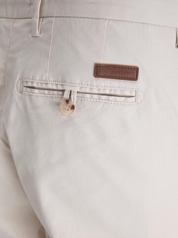 JACK & JONES Regularen Chino hlače 'Stace Summer' | siva barva