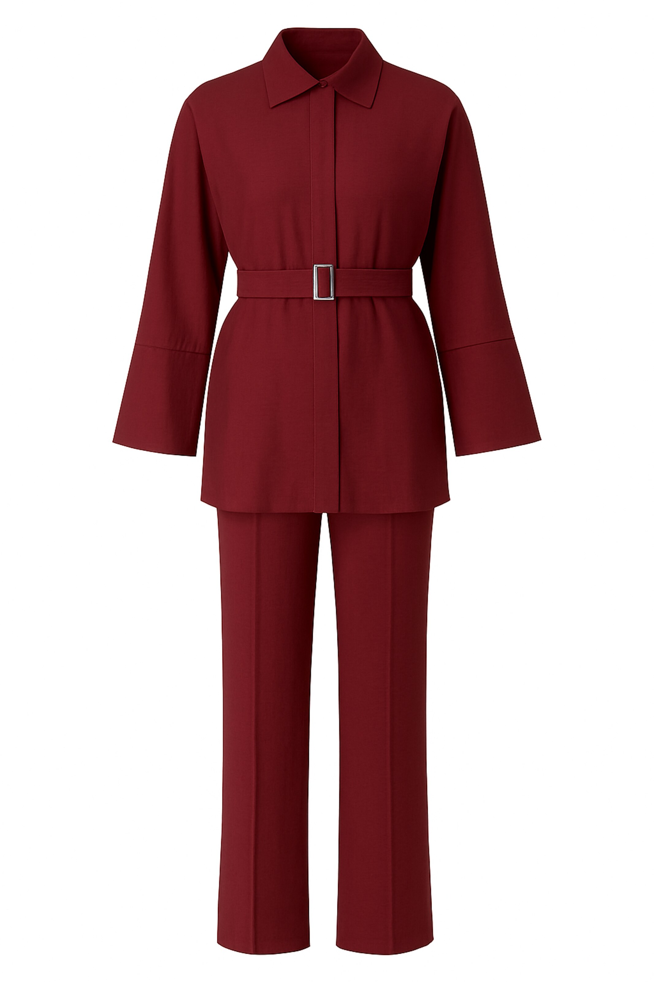 Touche Prive Hosenanzug in Rot: Vorderseite