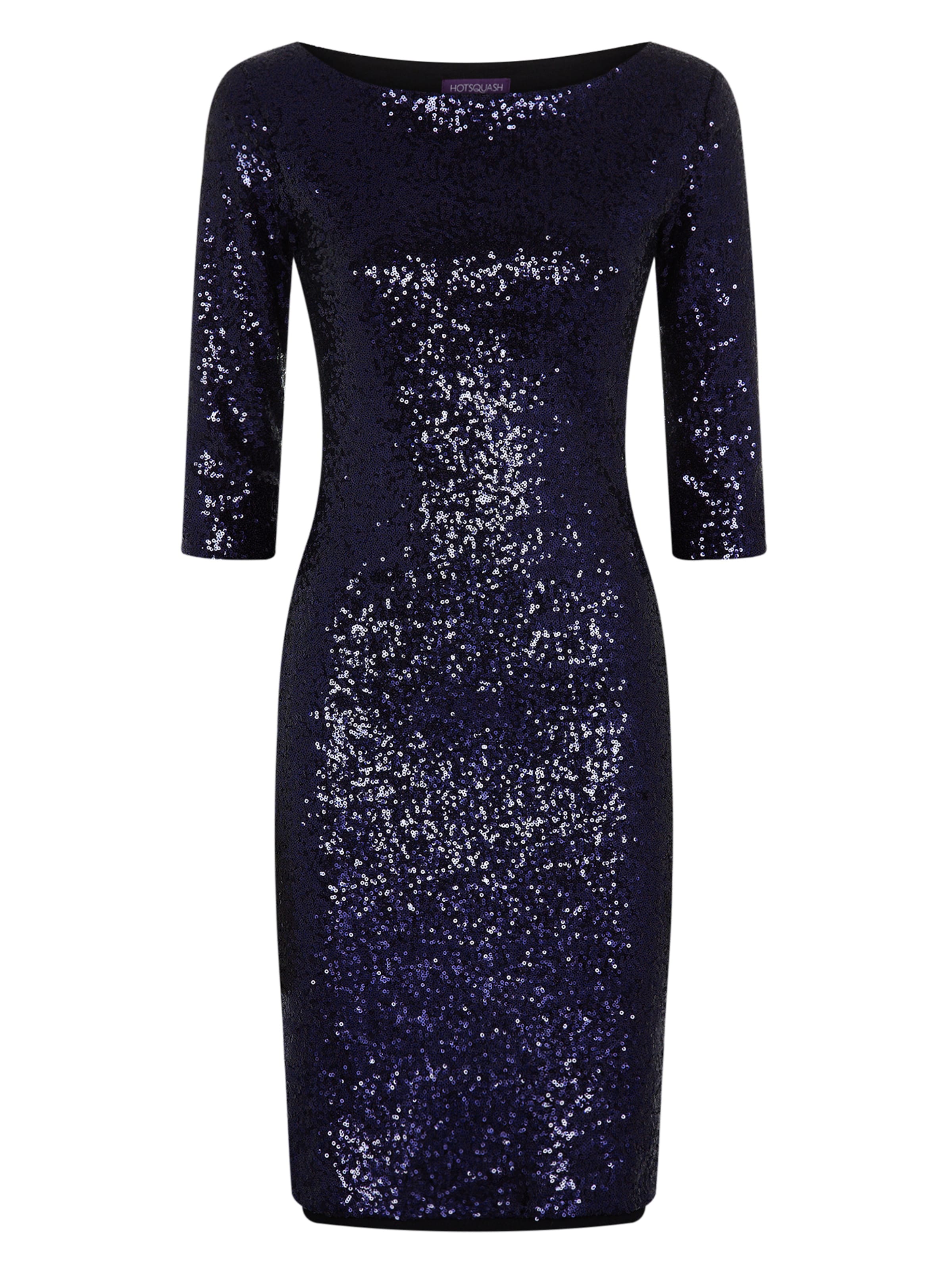 HotSquash Coctailkjole i blå: forside