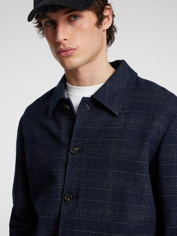 SELECTED Regular fit Tussenjas in Blauw