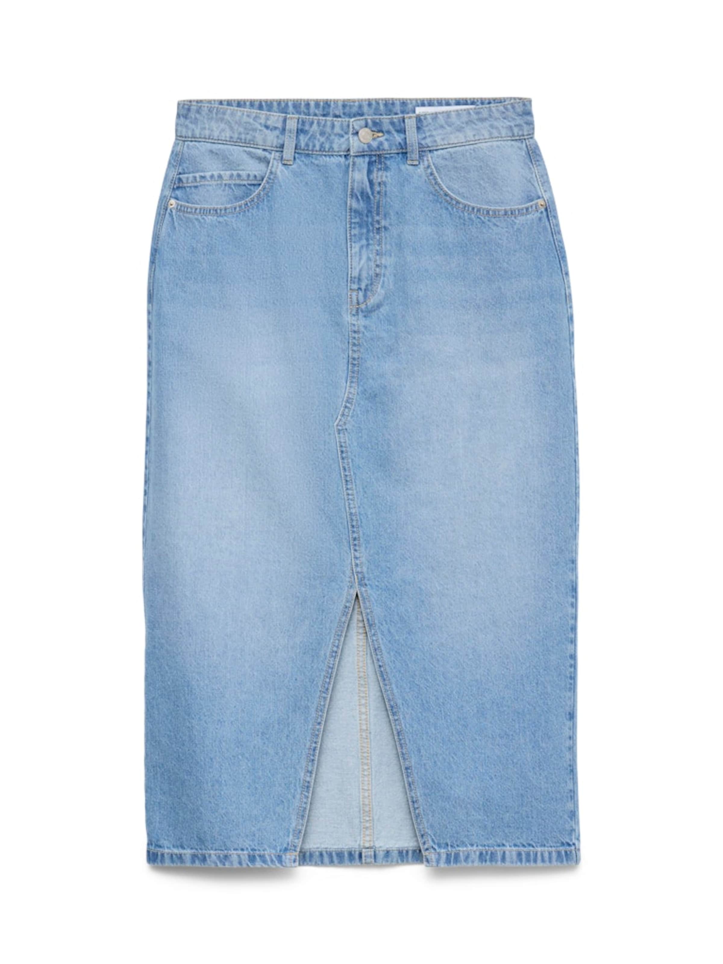 VERO MODA Sukňa 'VMELFI' - Modrá: predná strana