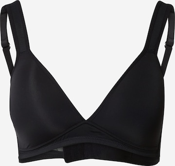 NATURANA Triangle Bra in Black: front