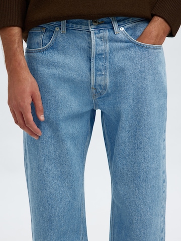 SELECTED Loosefit Jeans 'SLH220 BEN KORI' in Blauw