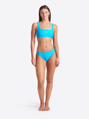 ARENA Bustier Bikini 'ICONS' i blå