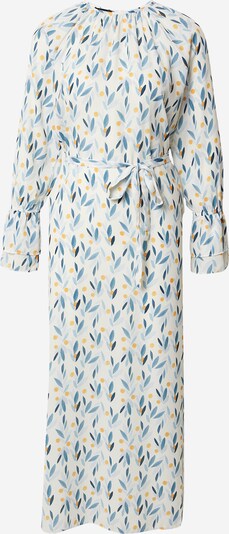Trendyol Blusenkleid en ecru / blau / orange, Vue avec produit