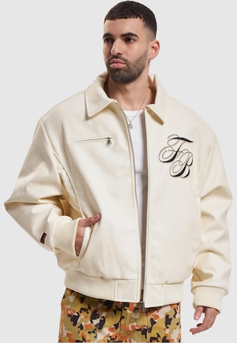 Veste mi-saison FUBU en blanc : devant