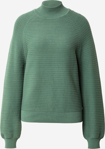 TOM TAILOR DENIM Sweater in Green: front