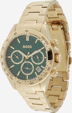 BOSS Analoog horloge 'NOVIA' in Goud: voorkant