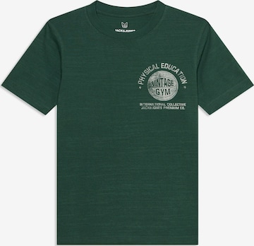 T-Shirt 'JPRBLUJACOB' Jack & Jones Junior en vert : devant
