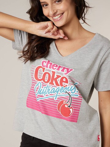 Deeluxe Shirt 'Eighties' in Grey