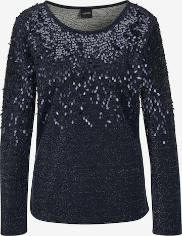 Sweat-shirt MADELEINE en bleu : devant