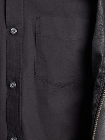 GAP Regular fit Overhemd in Zwart