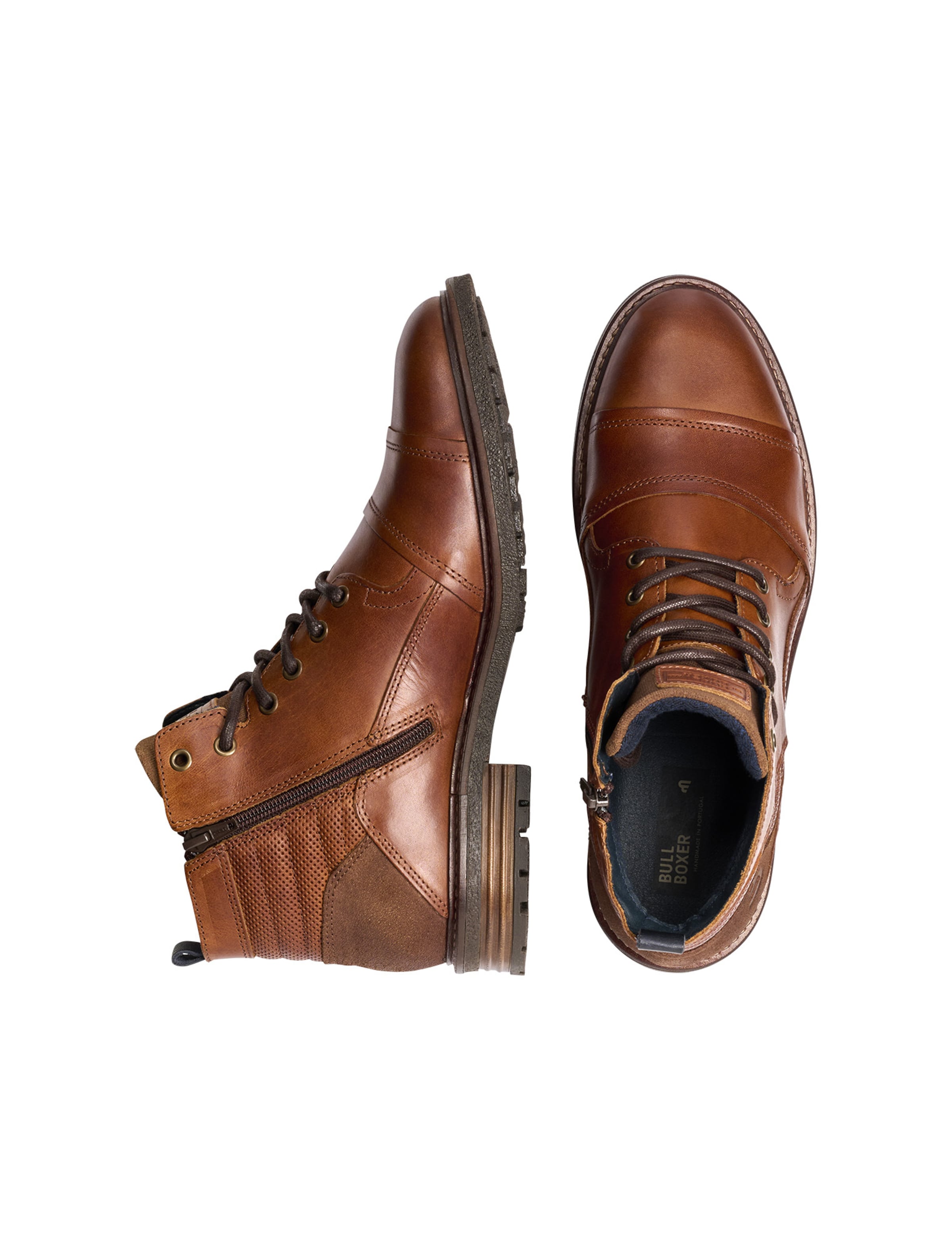 BULLBOXER Lace-up boots in Brown