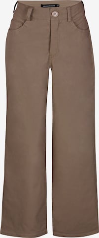 Regular Pantalon Bruuns Bazaar Kids en marron : devant