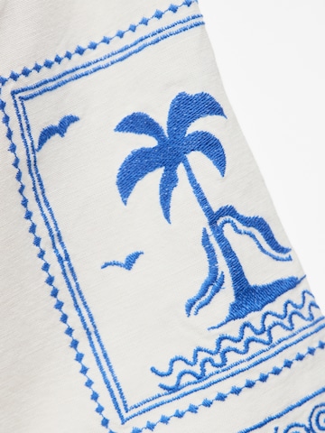 VILA Μπλούζα 'VIKAM' σε λευκό