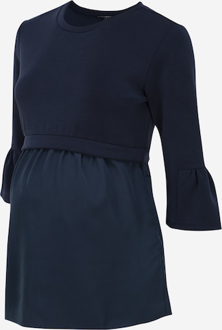 Attesa Shirt in Blauw: voorkant