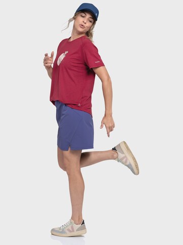 Schöffel Performance shirt 'Haberspitz' in Red