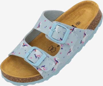 Palado - Sandalias 'Korfu G' en azul: frente